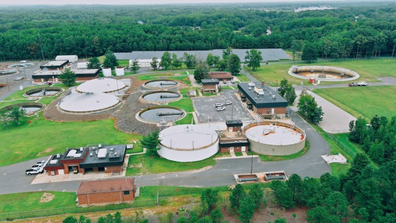 aerial-view-modern-industrial-water-sewage-treatment-plant